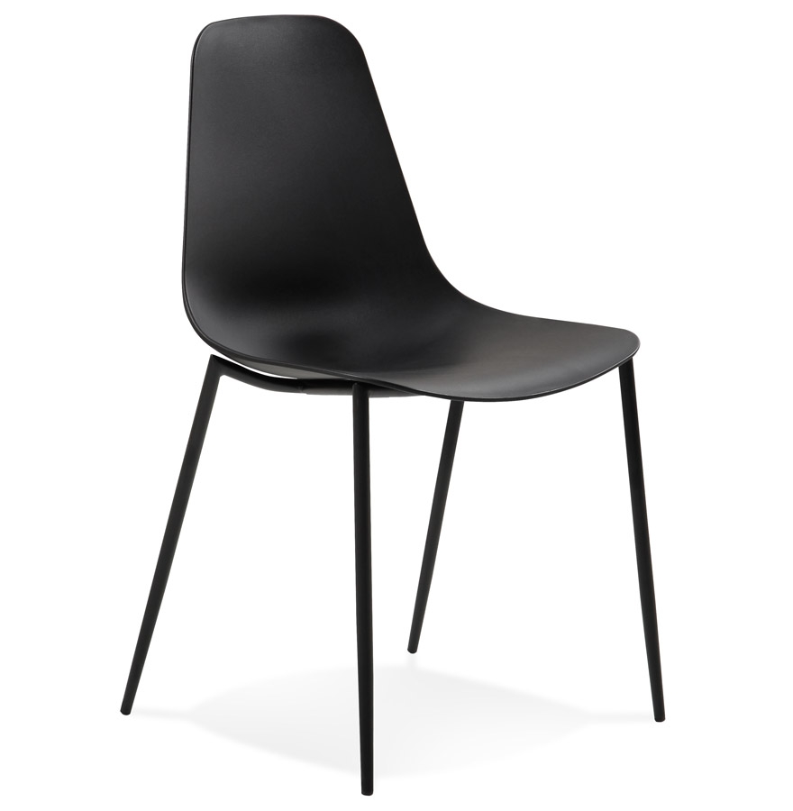 Silla Alterego FELIZ color montura negro asiento negro
